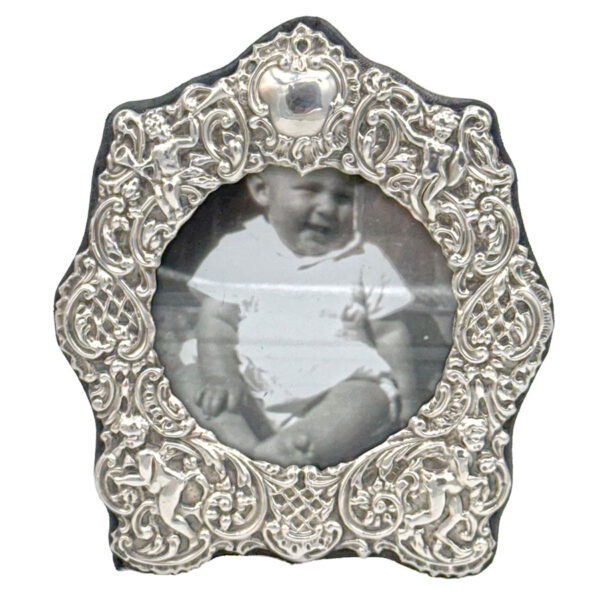 Hallmarked Victorian Style Silver Picture Frame London 1986
