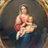 KPM Berlin Sistine Madonna  Framed Wall Plaque C1840