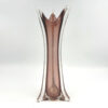 Murano Seguso Sommerso Amber Cased Glass Vase C1970