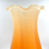 Murano Archimede Seguso Large 42cm Orange to Peach Glass Vase C1960