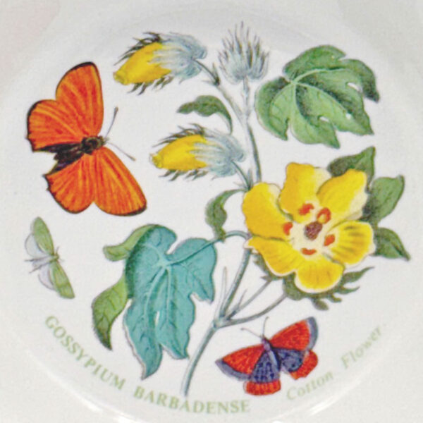 Portmeirion Botanic Garden Lipped Desser Bowl  Cotton Flower