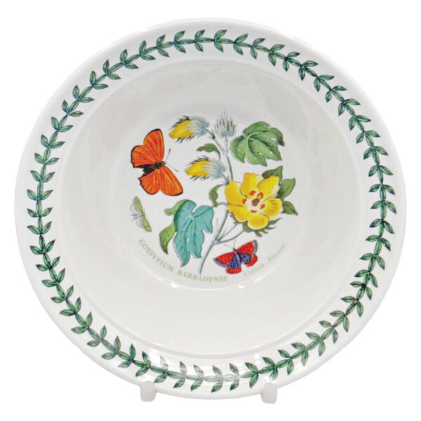 Portmeirion Botanic Garden Lipped Desser Bowl  Cotton Flower