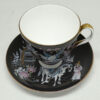 Royal Albert Oriental Black Demitasse Duo