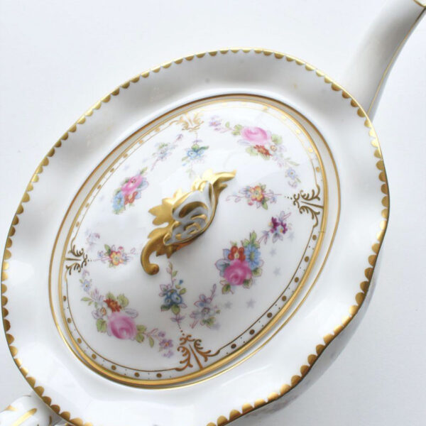 Royal Crown Derby Royal Antionette Tea Pot C1963