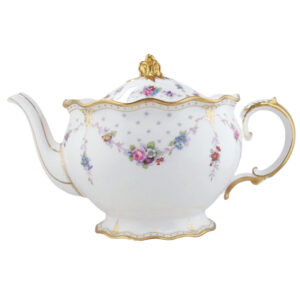 Royal Crown Derby Royal Antionette Tea Pot C1963