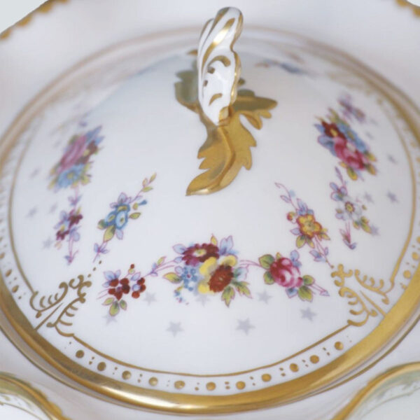 Royal Crown Derby Royal Antionette Tea Pot C1963