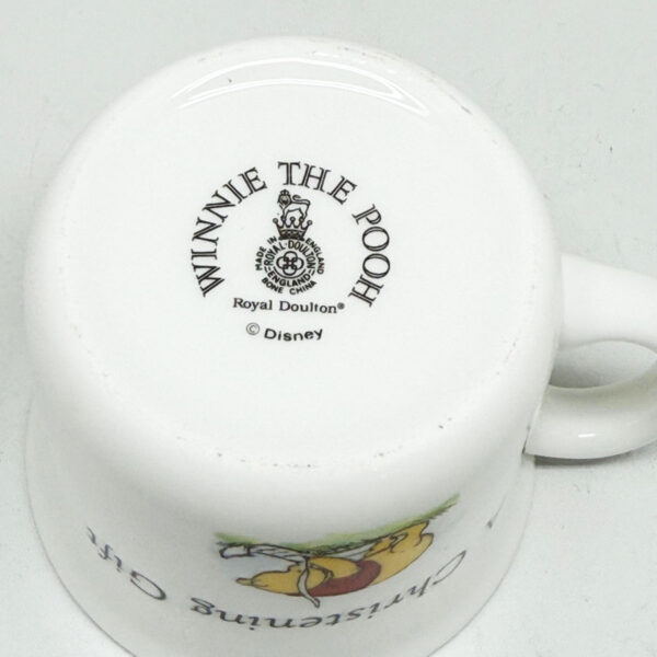 Royal Doulton Winnie the Pooh Christening Mug