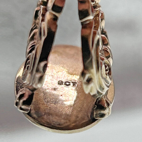 Victorian 9ct Gold Large Orante  Fob Seal