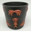 Wedgwood Black Basalt Egyptian Crocodile Jardiniere  20th