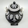 Wedgwood Basalt Dancing Hours Jasperware Urn and Cover