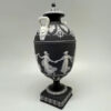 Wedgwood Basalt Dancing Hours Jasperware Urn and Cover