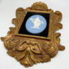 Wedgwood Blue Jasperware Maiden Plaque Framed