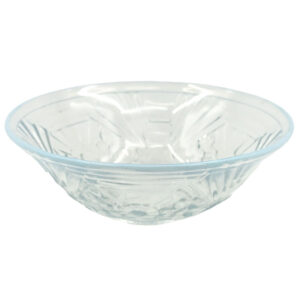 Art Deco Opalescent Jobling Glass Flower Range Bowl C1930