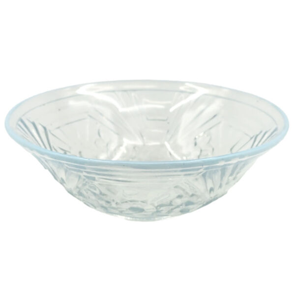 Art Deco Opalescent Jobling Glass Flower Range Bowl C1930