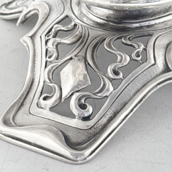 Art Nouveau Hallmarked Silver Rose Bowl Sheffield 1902 Walker and Hall