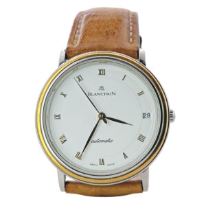 Blancpain Villeret Stainless Steel and 18k Yellow Gold 1993