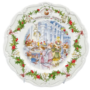 Brambly Hedge Royal Doulton Candlelight Supper Plate
