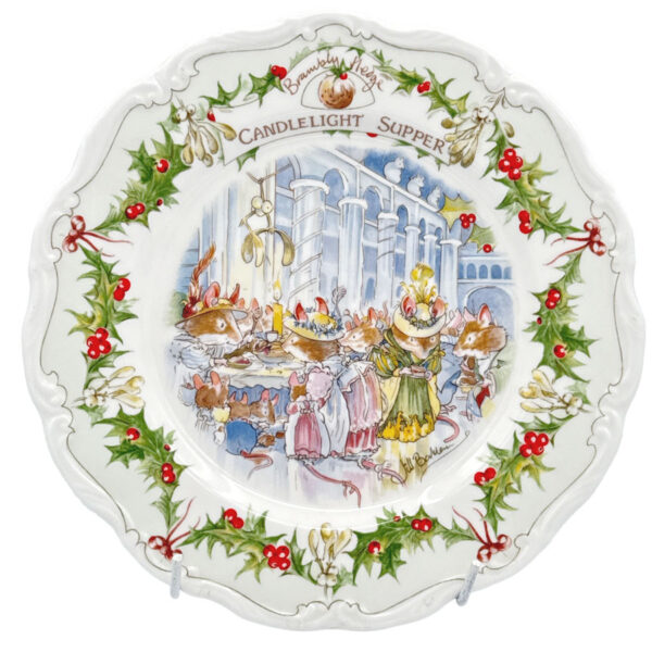 Brambly Hedge Royal Doulton Candlelight Supper Plate