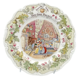 Brambly Hedge Royal Doulton Snow Ball Plate - Clyde on 4th