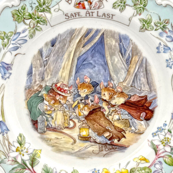 Brambly Hedge Royal Doulton Safe At Last Plate