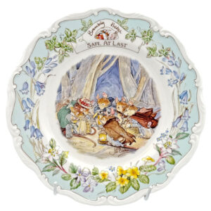 Brambly Hedge Royal Doulton Safe At Last Plate