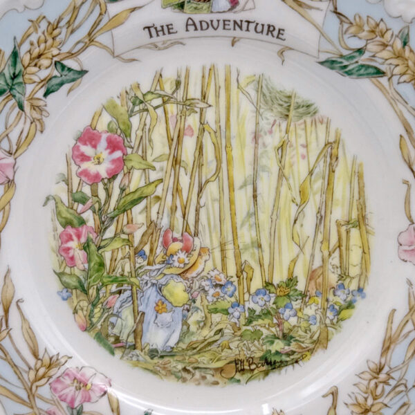 Brambly Hedge Royal Doulton The Adventure Plate