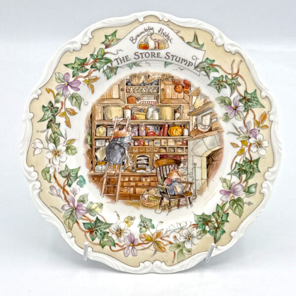 Brambly Hedge Royal Doulton The Store Stump Plate