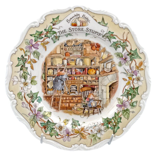 Brambly Hedge Royal Doulton The Store Stump Plate