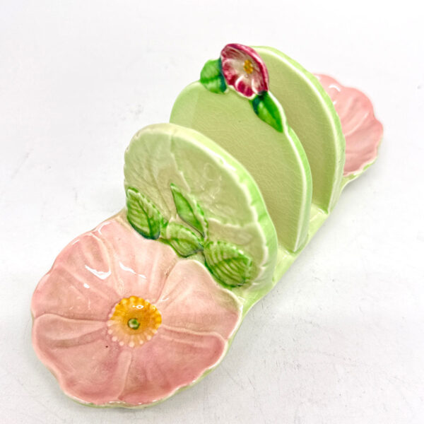 Carlton Ware Toast Rack Pink Buttercup