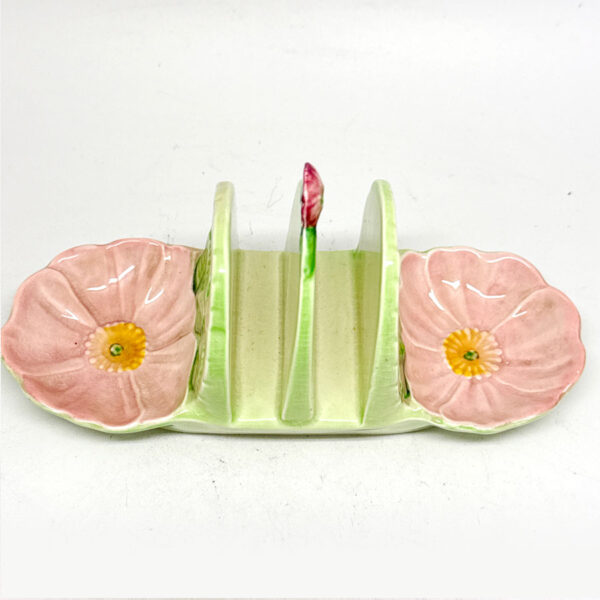 Carlton Ware Toast Rack Pink Buttercup