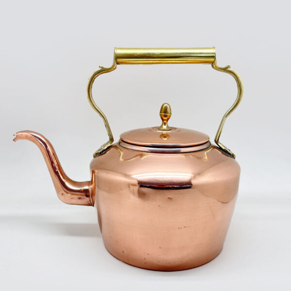 Copper-Kettle-With-Brass-Handle-1 Copper Kettle With Brass Handle