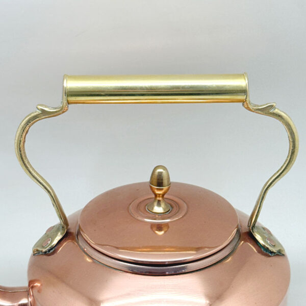 Copper-Kettle-With-Brass-Handle-3 Copper Kettle With Brass Handle
