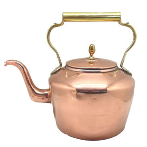 Copper Kettle With Brass Handle