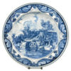 Delfts-Blauw-Watermolen-Country-Side-Scene-Wall-Plate Delfts Blauw Watermolen Country Side Scene Wall Plate