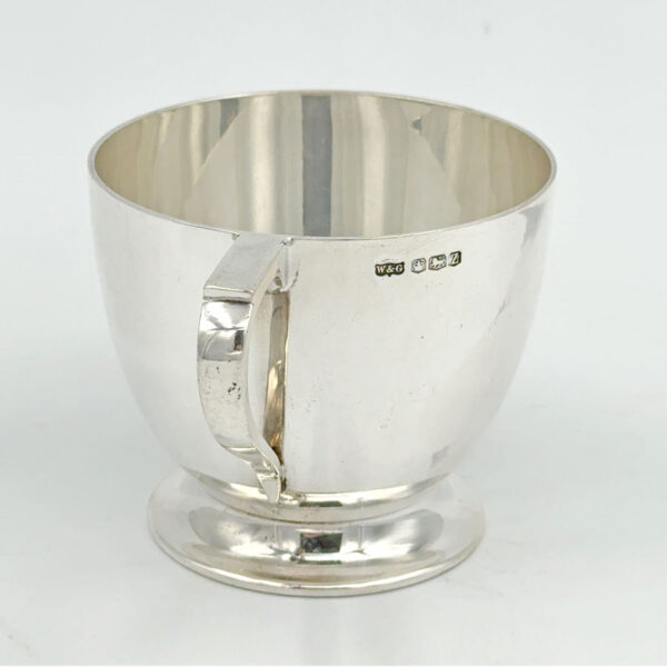 Hallmarked Silver Christening Mug Sheffield 1942