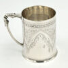 Hallmarked Silver Christening Mug Walker and Hall Sheffield 1902
