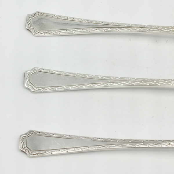 Hallmarked Silver Coffee Spoons Sheffield 1934
