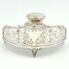 Hallmarked-Silver-Inkwell-Birmingham-1904-2 Hallmarked Silver Inkwell Birmingham 1904