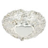 Hallmarked Silver  Pierced Heart Shaped Bon Bon Birmingham 1912