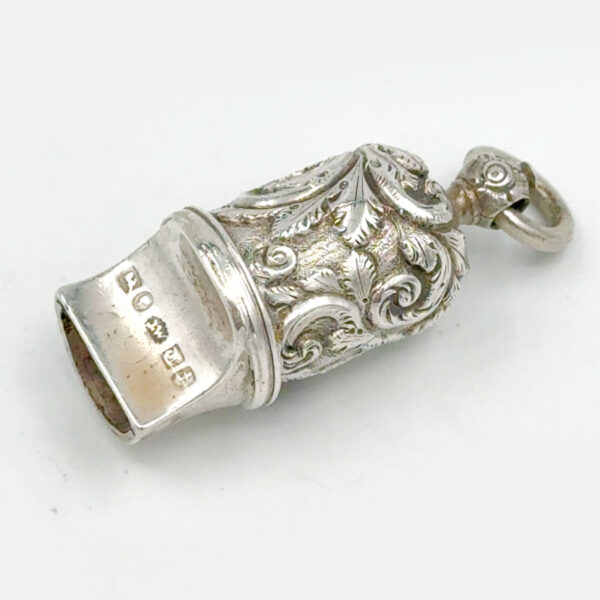 Hallmarked Silver Whistle Birmingham 1842 Joseph Wilmore