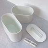 Vintage Kartell Ice Bucket, designed by Giotto Stoppino 1960s