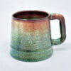 Linnware Beer Tankard Mottled Green Glaze