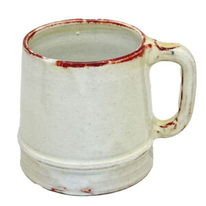 Linnware Beer Tankard Mushroom Glaze
