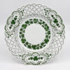 Meissen Reticulated Voller Gruner Weinkranz Vine Leaf Plate