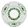 Meissen Reticulated Voller Gruner Weinkranz Vine Leaf Plate