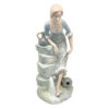Nao By Lladro Girl With Water Jugs 1035