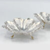Pair Art Nouveau Hallmarked Silver Bon Bon Dishes Birmingham 1906