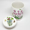 Portmeirion Botanic Garden Ivy Leaved Cyclamen Lidded Canister