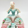 Rare Art Deco Carlton Ware Cruet Set Crinoline Lady C1930