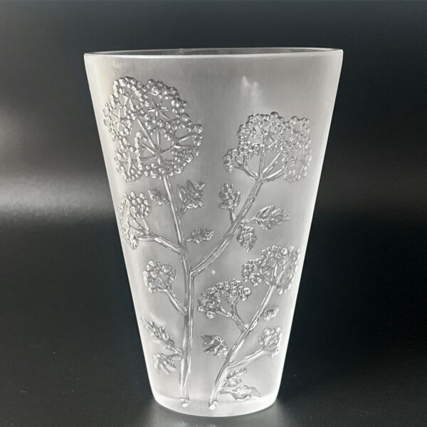 Rene Lalique Edelweiss Flower Vase 20th